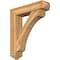 Ekena Millwork Legacy Arts and Crafts Rough Sawn Bracket w/ Offset Brace, Western Red Cedar, 8"W x 36"D x 40"H BKT0806X36X40LEC03RWR - alternate 1